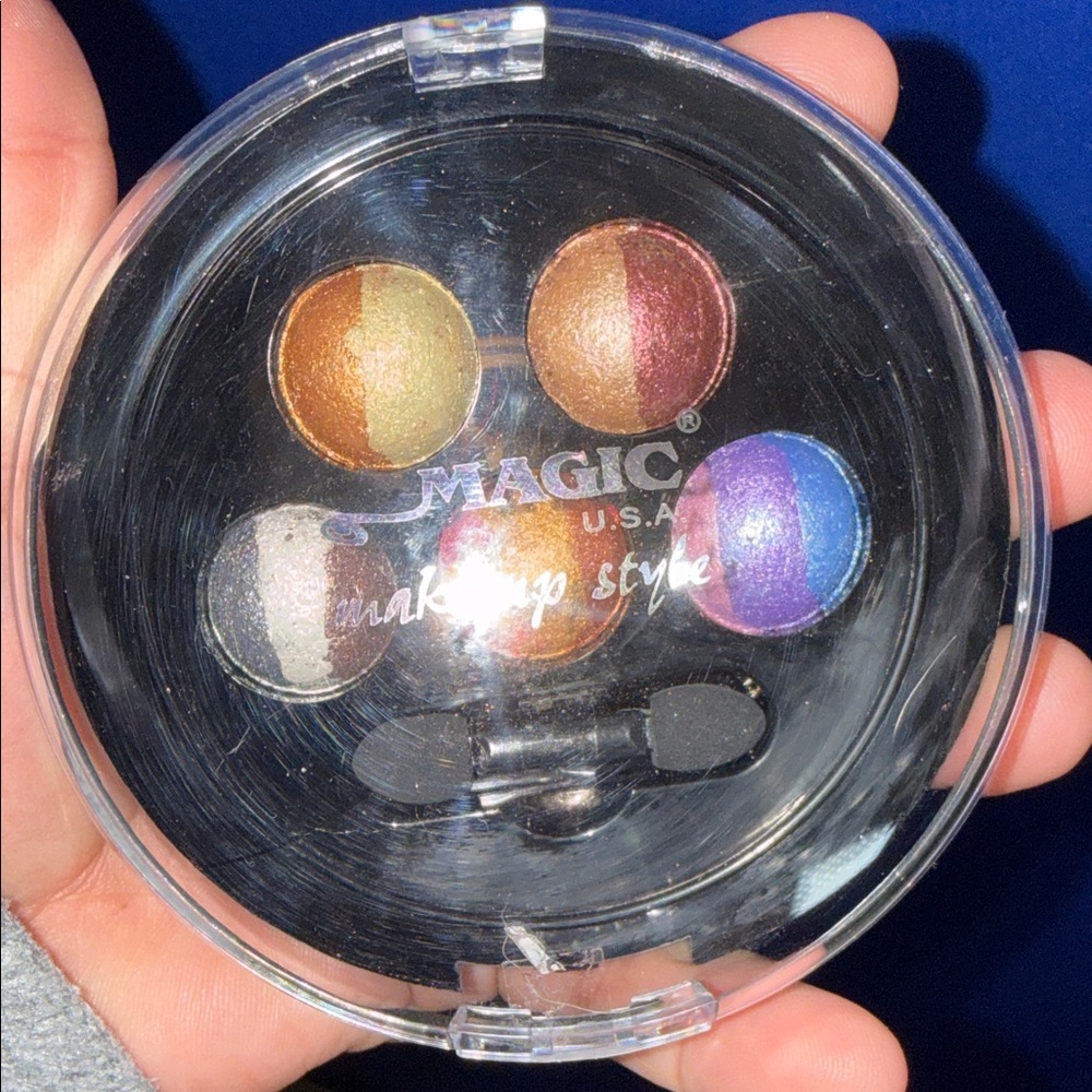 Magic Eyeshadow Quad - Bronze, Copper, Silver, Blue